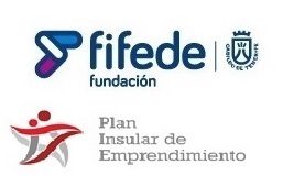 Logotipos Fundación Fifede y Plan Insular de Emprendimiento
